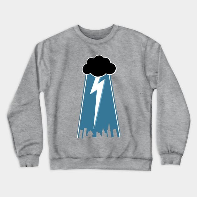 Black cloud Crewneck Sweatshirt by barmalisiRTB